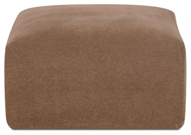 Isla Mocha Upholstered Rectangular Ottoman
