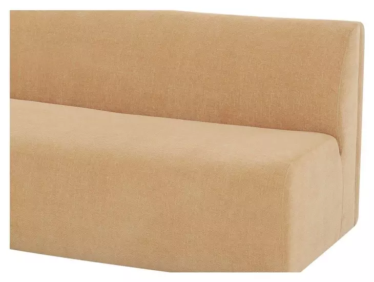 Naomi Golden Yellow Convex Modular 81" Sofa