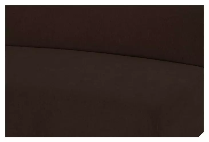 Naomi Dark Brown Concave Modular Sectional