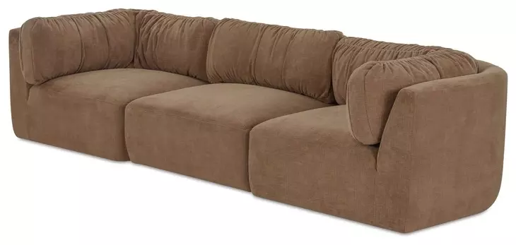 Matina Taupe 3 Piece Modular Sectional