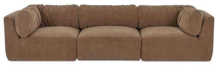 Matina Taupe 3 Piece Modular Sectional