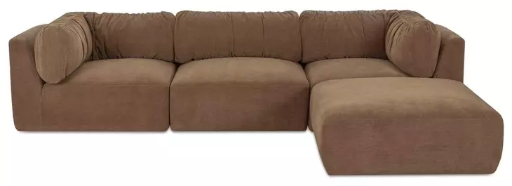Matina Taupe 4 Piece Modular Lounge Sectional