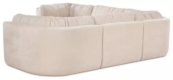 Matina Oatmeal 5 Piece Modular Classic L Sectional