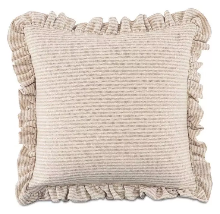 Betty Beige Stripe 20" Cushion