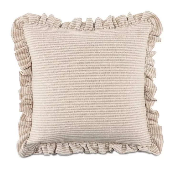 Betty Beige Stripe 25" Cushion
