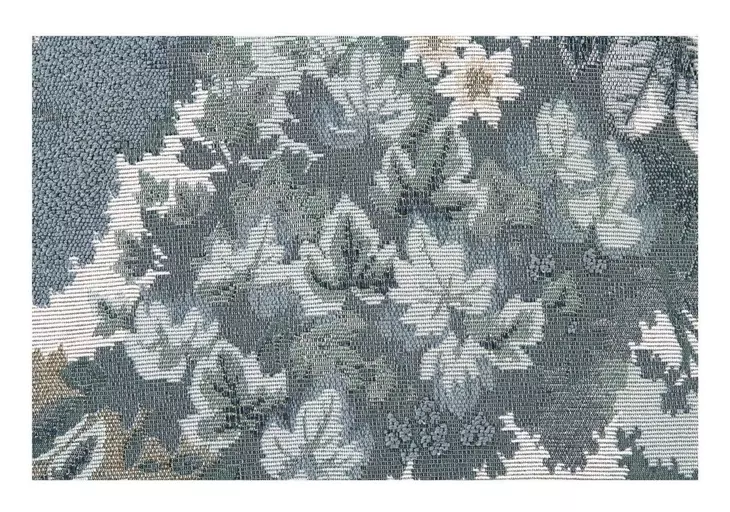Yasmin Blue Tapestry Lumbar Cushion