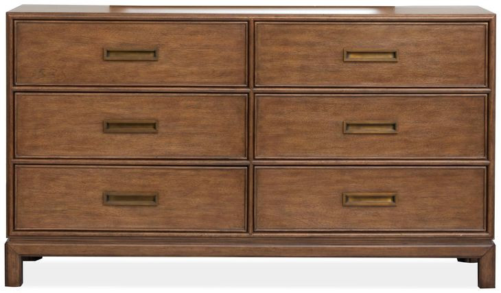 Ridgefield Russet 6 Drawer Dresser