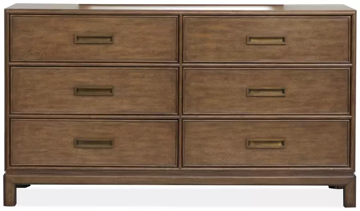 Ridgefield Russet 6 Drawer Dresser