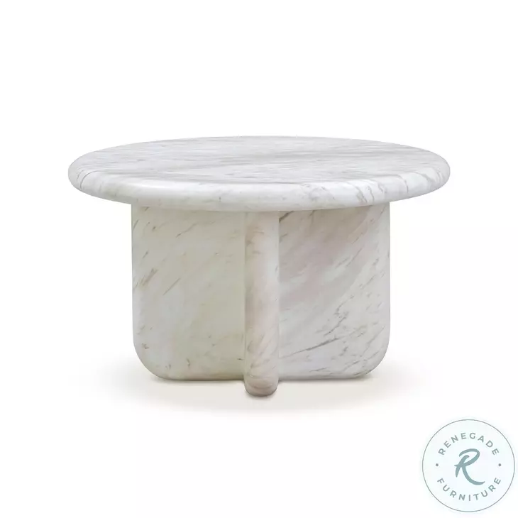 Juju Marble 24" Tall Coffee Table