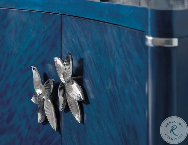 Azure Rich Blue Accent Chest