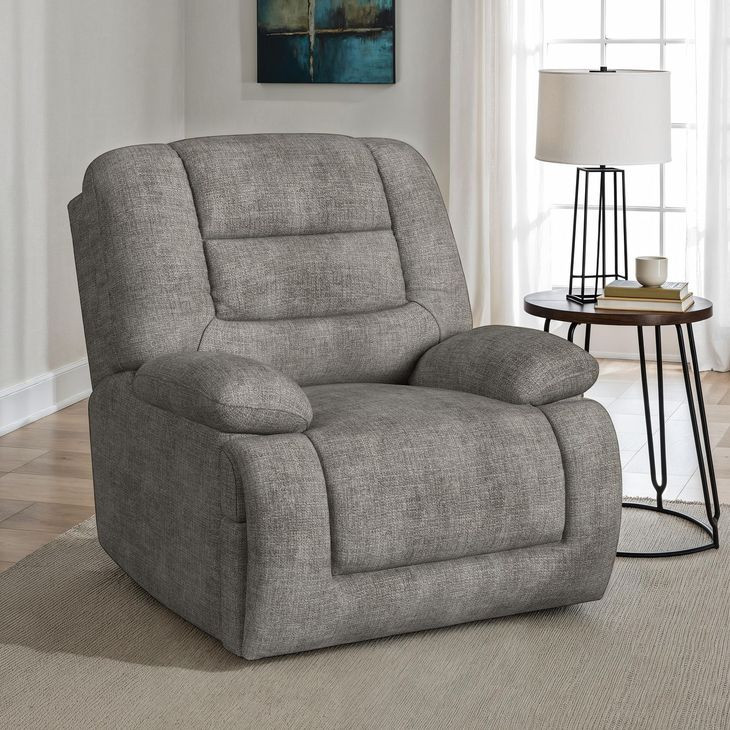 Snyder Gray Zero Gravity Power Recliner with USB Charging
