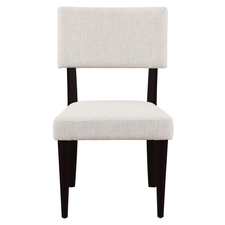 Colvin Black and White Side Chair Set of 2