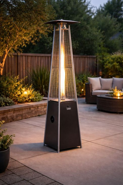 Apex Flame Mocha Outdoor Heater