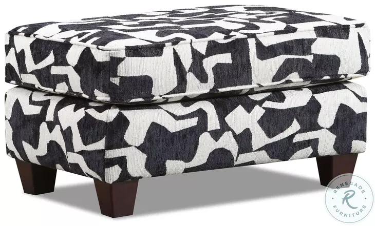 Spencer Mateo Panda Wide Ottoman