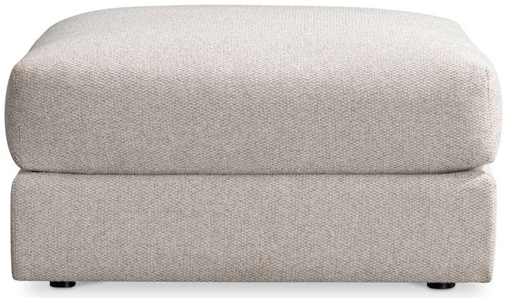 Vista Gray Square Ottoman