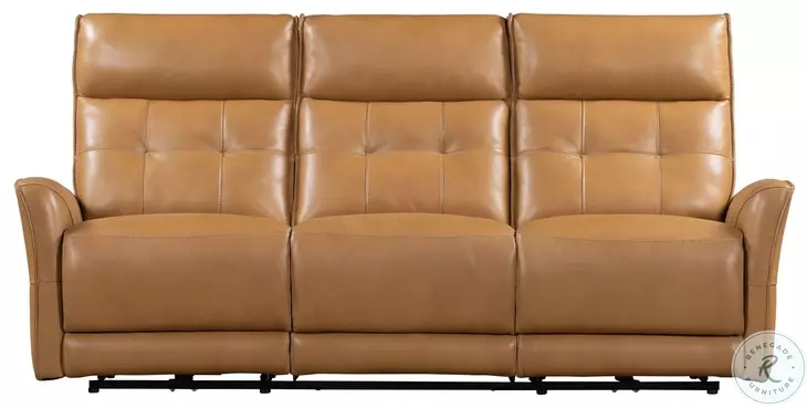 Ellington Lucca Butterscotch 87" Power Reclining Sofa with Zero Gravity
