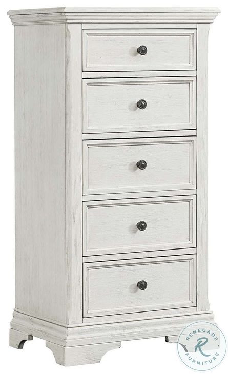 Olivia Brushed White Youth Storage Bedroom Set