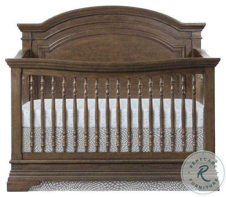 Olivia Rosewood Arch Top Convertible Standard Crib