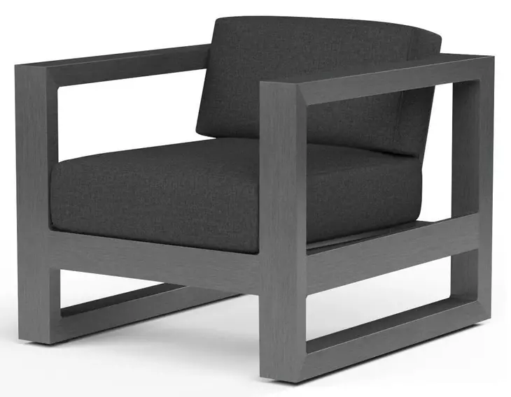 Redondo Spectrum Carbon Upholstered Outdoor Club Chair