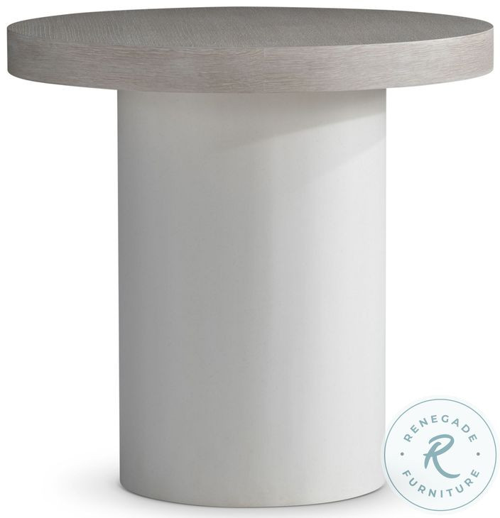 Turo Bone Round Side Table