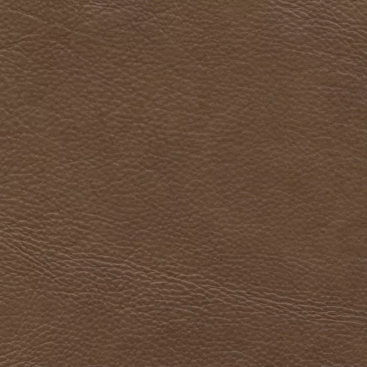 Fairview Oregan Oak Leather Push Thru The Arms Recliner