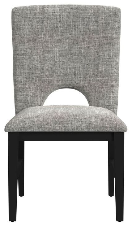 Salem Gray Upholstered Dining Side Chair Set of 2
