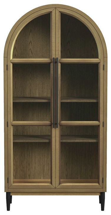 Homer Weathered Oak Bookcase