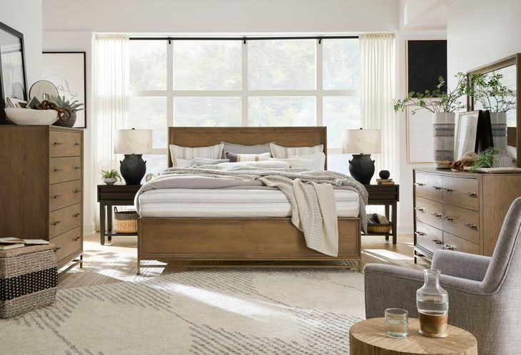 Fernholt Belgian Coffee Bean King Panel Bed