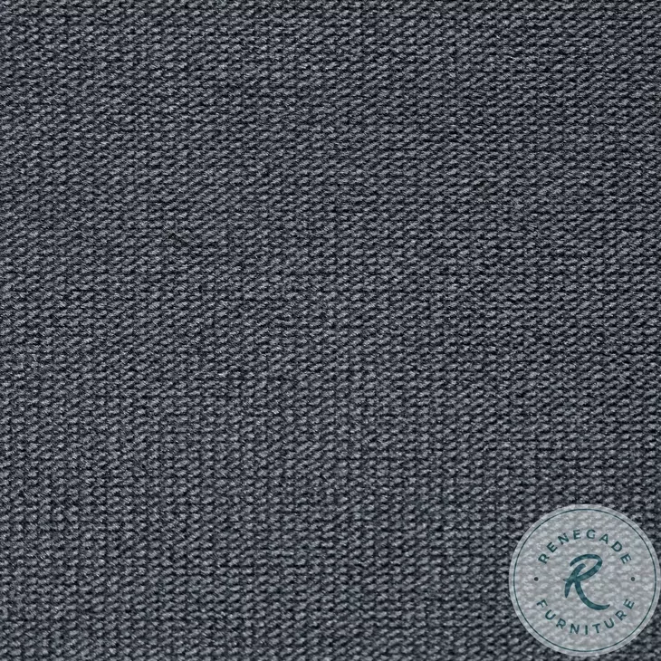 Quebec Grey Queen Upholstered Panel Bed