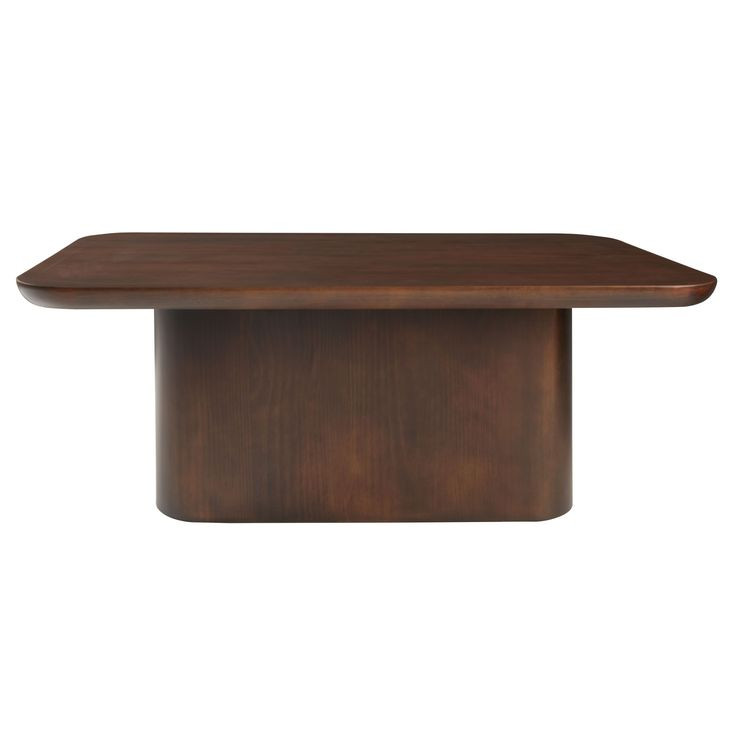 Hunter Brown Rectangular Coffee Table