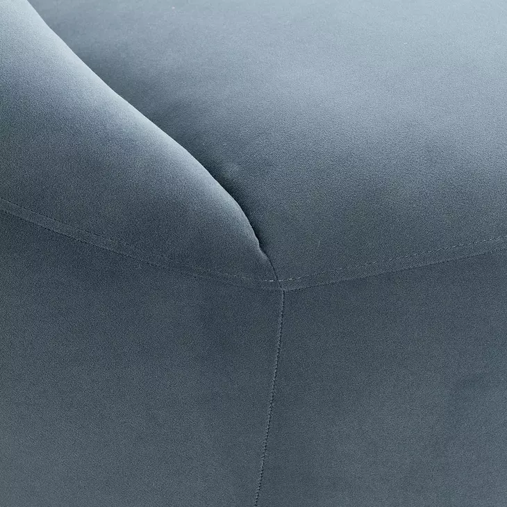 Rizz Blue Upholstered Swivel Accent Chair