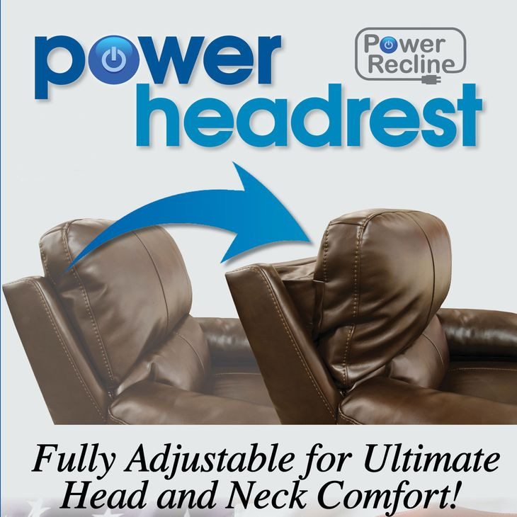 Snoozer Dolphin Power Lift Lay Flat Recliner with Power Headrest