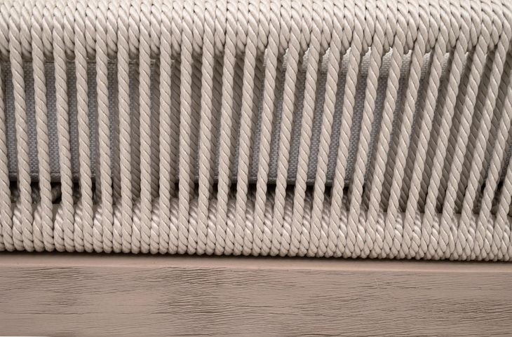 Overlay White Performance Fabric Outdoor Dining Chair Set of 2