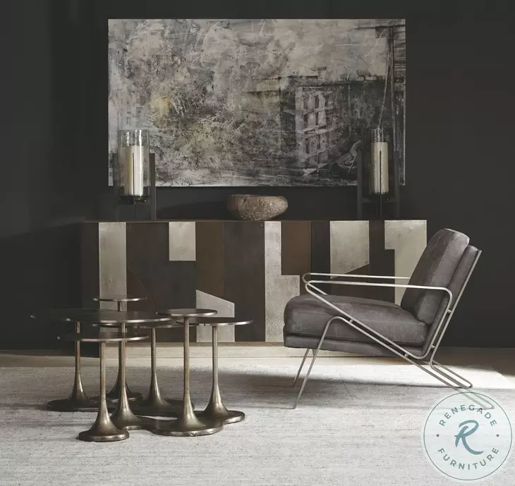 Circlet Graphite Cocktail Table