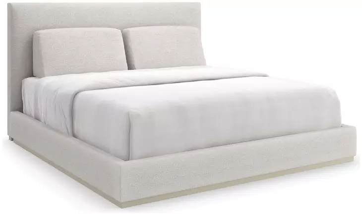 The Boutique Gray Performance Fabric Queen Bed Pillow Set of 2