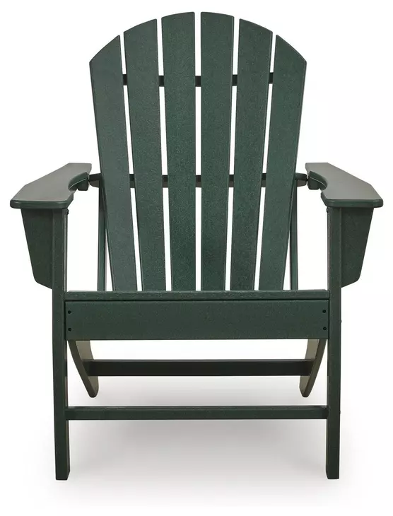 Sundown Treasure Green Outdoor Adirondack Chair