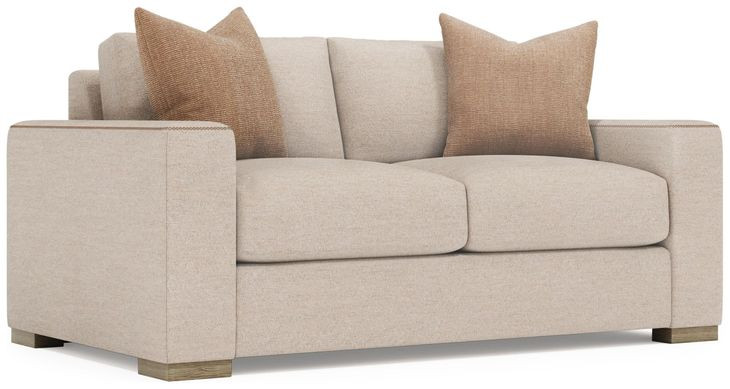 Vaughn Beige 67" Loveseat