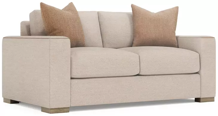 Vaughn Beige 67" Loveseat
