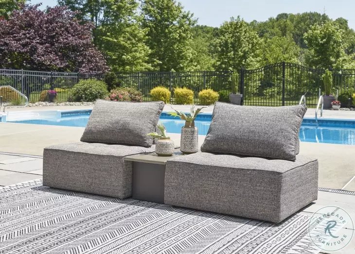 Bree Zee Brown Outdoor Sectional From Ashley Furniture | Coleman