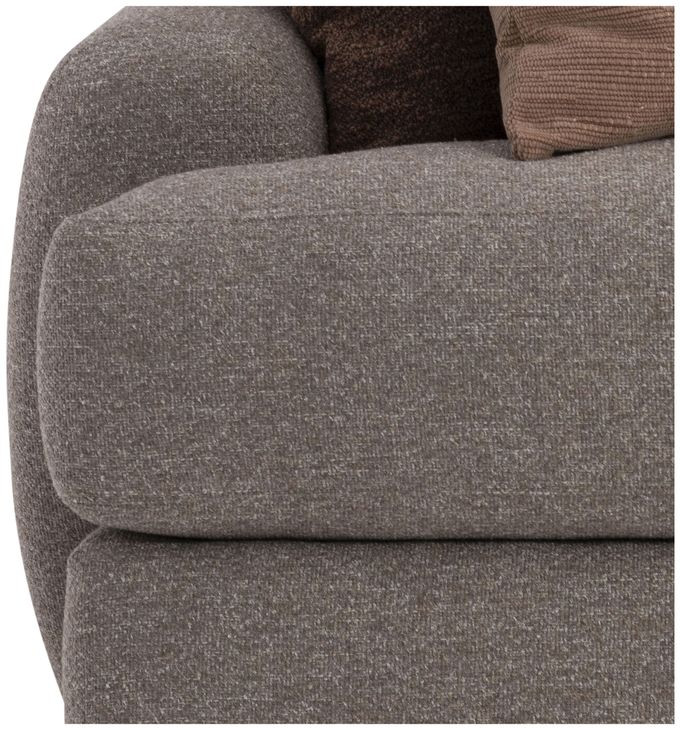 Cameron Brown 97" Sofa with Pillows