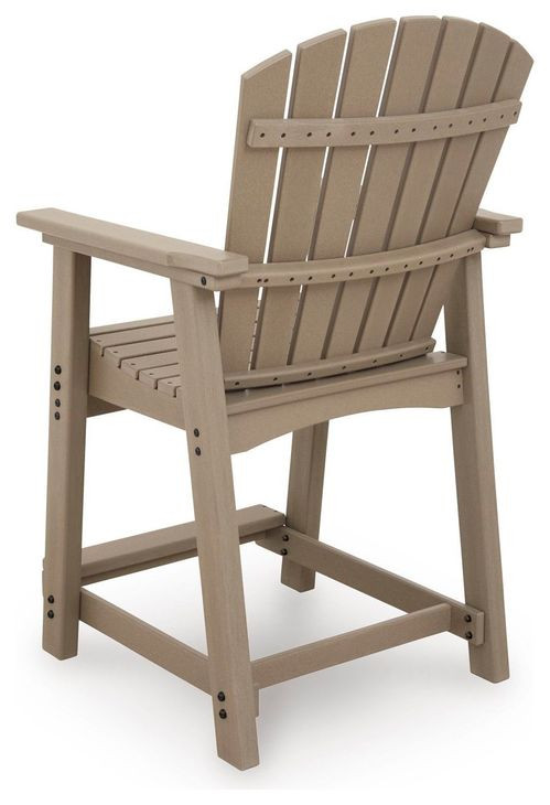 Sandy Dune Medium Brown 72" Rectangular Outdoor Counter Height Dining Room Set