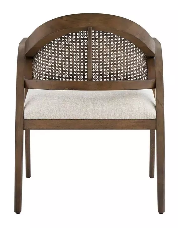 Accents White Upholstered Dexter Accent Chair