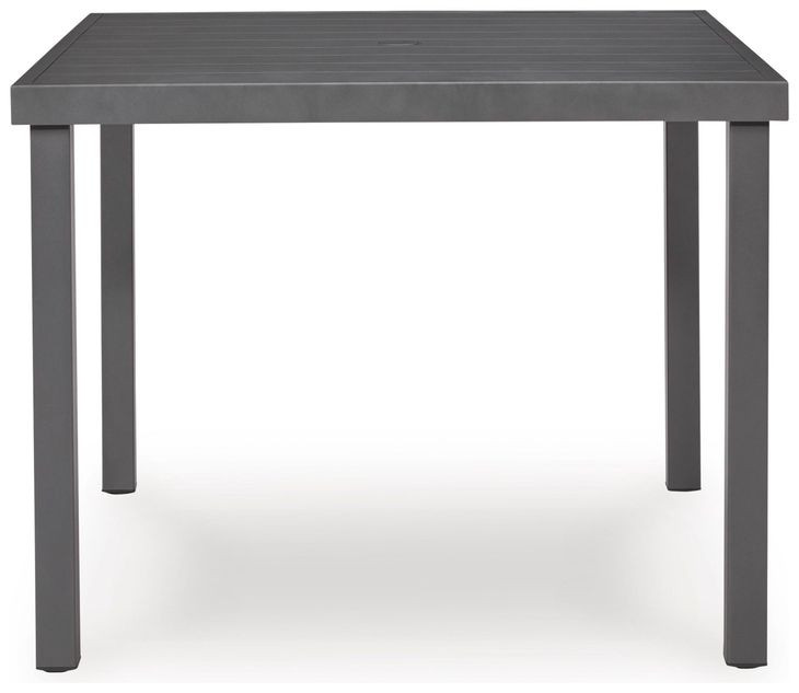 Point Bonita Gray 38" Square Outdoor Dining Table
