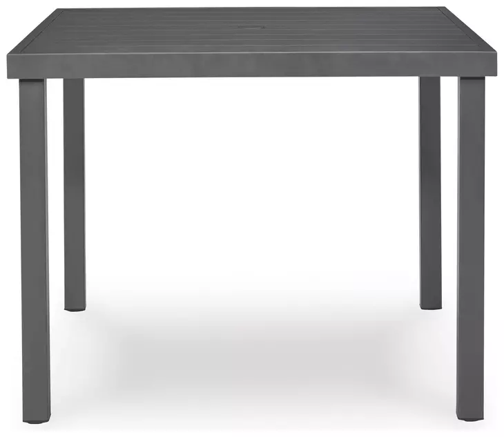 Point Bonita Gray 38" Square Outdoor Dining Table