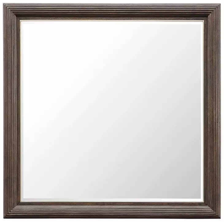 Oakridge Medley Piano Brown Square Dresser Mirror