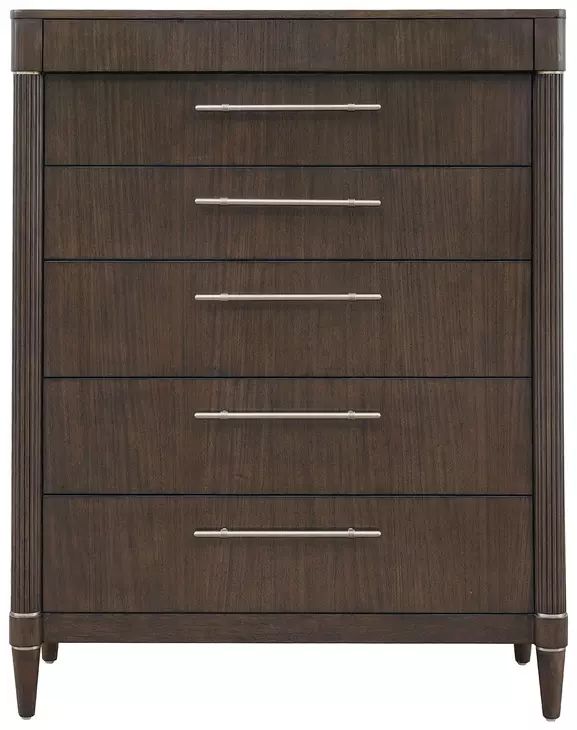 Oakridge Medley Piano Brown 6 Drawer Chest
