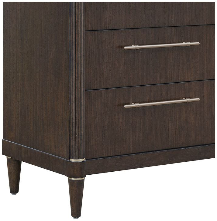Oakridge Medley Piano Brown 6 Drawer Master Chest