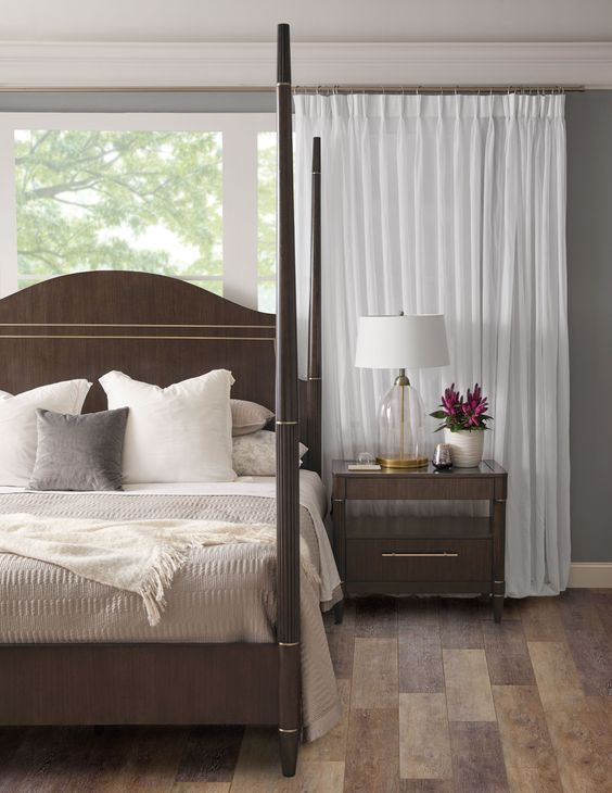 Oakridge Medley Piano Brown 2 Drawers Bachelor's Chest with USB Charging and LED Lighting