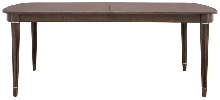 Oakridge Medley Piano Brown 117" Extendable Rectangular Dining Table