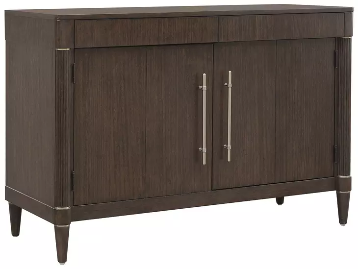 Oakridge Medley Piano Brown 2 Door Server with Storage Drawer